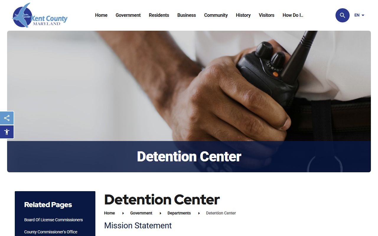 Kent County inmate search and Detention Center information